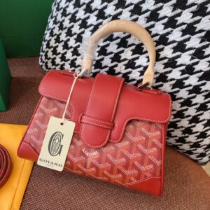 Red #Goyard Goya P Fully Upgraded High Edition Mini Saigon Bag 21cm💕