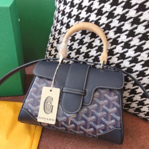 DeepBlue #Goyard P Fully Upgraded High Edition mini Saigon Bag 21cm💕