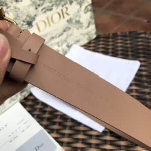 (71320898) Dior CD belt channel goods! 3.0 width.