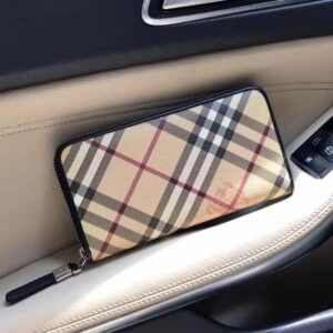 💰 Top original goods 2021 latest style Burberry men's wallet, hot new shipment pull (physical photo, no added effect)