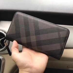 💰 Top original goods 2021 latest style Burberry men's wallet, hot new shipment pull (physical photography, no added effect) top imported first layer cowhide