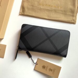 💰 Top original goods 2021 latest style Burberry men's wallet, hot new shipment pull (physical photography, no added effect) top imported first layer cowhide