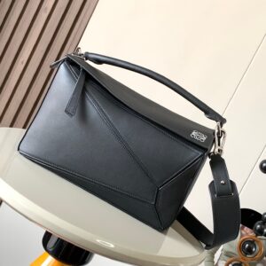 🔥 Geometric Bag 29CM🔥Puzzle Handbag ~ Original imported calfskin plain weave