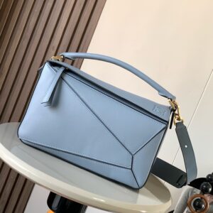 🔥 Geometric bag 29CM🔥Puzzle handbag ~ original imported lychee pattern cowhide