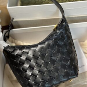 Shipping real shot bv woven small lunch box bag